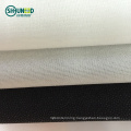 PA / PES  Custom color  plain weave polyester adhesive interlining for garment Fusible interfacing woven interlining for dress